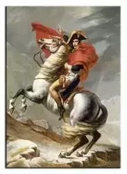 Jacques Louis David - Napoleon przekraczający Przełęcz Świętego Bernarda w 1800 roku - 60x90 cm - G93407