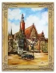 Wrocław - Ratusz - 63x84 cm - G05448