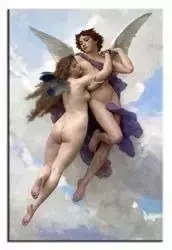 William Bouguereau - Amor i Psyche - 60x90 cm - G93406