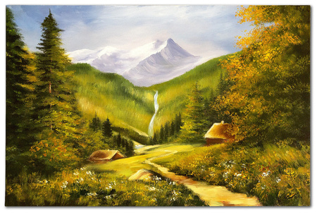 Obraz olejny - Pejzaże - 60x90 cm - G118970