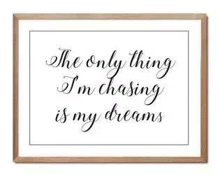 Passe partout - Chasing dreams - 33x43 cm - G100465