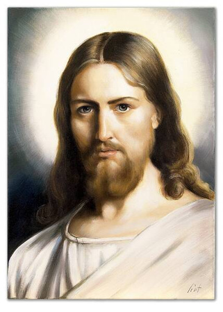 Obraz olejny - Religijne - Jezus Chrystus - 50x70 cm - G115490