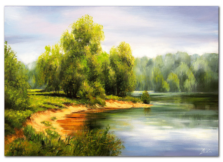 Obraz olejny - Pejzaże - 110x150 cm - G118958