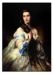 Franz Xaver Winterhalter - Madame Barbe de Rimsky Korsakov - 50x70 cm - G92676