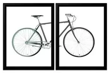 Rowerowy dyptyk - 23x28 cm x2 - G97752