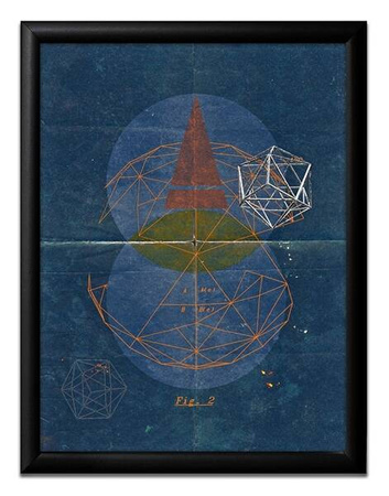 Mapa nieba - 33x43 cm - G97373