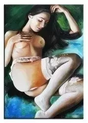 Akty - Niewinnie winna - 60x90 cm - G03088