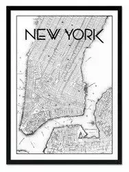 Plan miasta - 53x73 cm - G99018