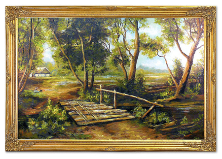 Obraz olejny - Pejzaże - 94x134 cm - G119035