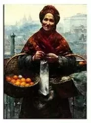 Aleksander Gierymski - Pomarańczarka - 50x70 cm - G92673