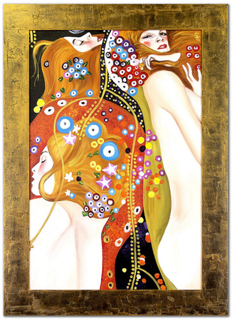 Gustav Klimt - Węże wodne I - 77x107 cm - G00232