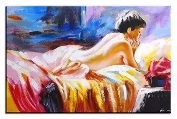 Akty - W oczekiwaniu na powrót - 60x90 cm - G01366