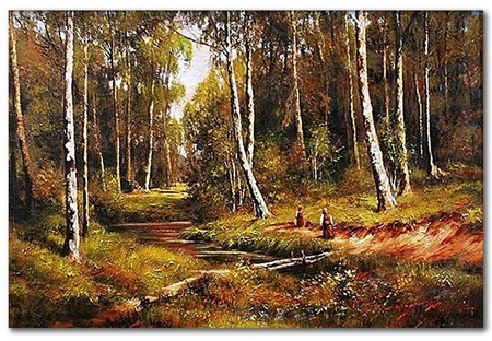 Obraz olejny - Pejzaże - 60x90 cm - G119103