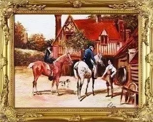 Polowanie - Gotowy do drogi - 84x64 cm - G05462