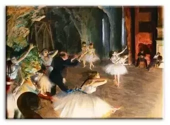 Edgar Degas - Próba na scenie - 60x90 cm - G92598