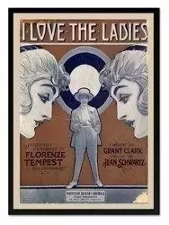 Ladies - 53x73 cm - G99372