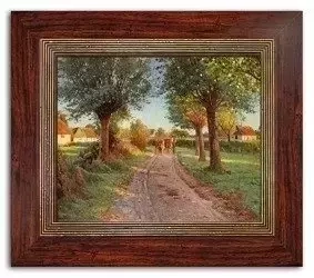 Peder Mork Monsted - Letni wieczór - 36x31 cm - G95046