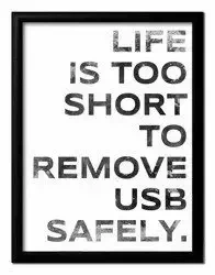 Cytaty, hasła, napisy - USB - 23x28 cm - G98469