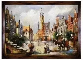 Architektura - Starówka - 200x140 cm - G94772