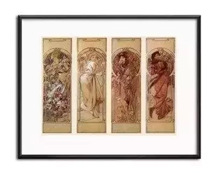 Passe partout - Alfons Mucha - 21x26 cm - G98497