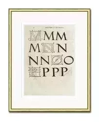 Litery - 21x26 cm - G99661