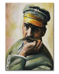 Portret Marszałka Piłsudskiego - 80x120cm