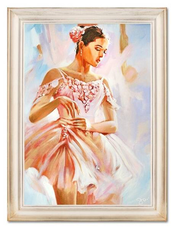 Baletnice - Przed wieczorną rewią - 63x84 cm - G15197