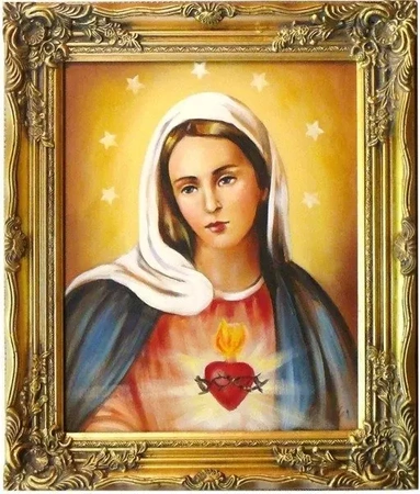 Maryja - Serce - 54x63 cm - G01598