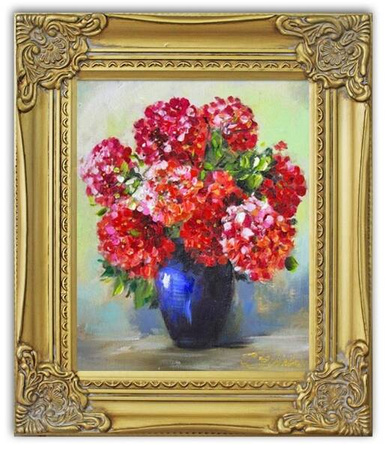 Obraz olejny - Kwiaty - 30x35 cm - G16187