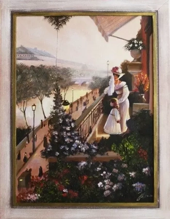 Paryż - Bulwary nad Sekwaną - 63x84 cm - G02857