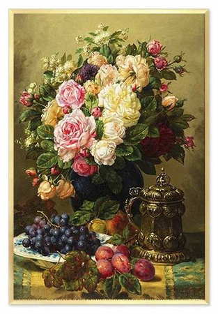 Kwiaty - Sierpniowa martwa natura - 109x78 cm - G94389