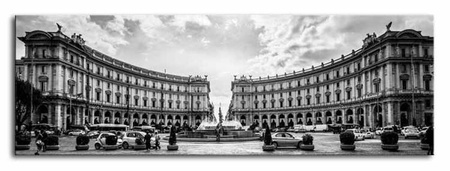 Krajobrazy - Plac Zamkowy - 150x50 cm - G92995