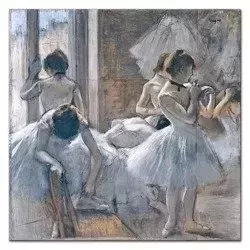 Edgar Degas - Baletnice - 60x60 cm - G98161