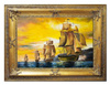 Marynistyka - Karawana żaglowców - 90x120 cm - G16503