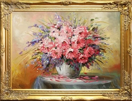 Bukiety mieszane - Maki - 63x84 cm - G15601