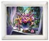 Bukiety mieszane - Kiwaty na parapecie - 61x71 cm - G16094