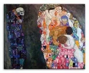 Gustav Klimt - Życie i śmierć - 40x50 cm - G93484