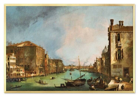 Canaletto - Canal Grande w Wenecji - 103x73 cm - G94481