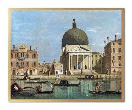 Canaletto - Plac w Wenecji - 63x73 cm - G94482