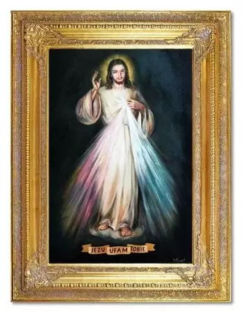 Chrystus - Jezu Ufam Tobie - 90x120 cm - G06303