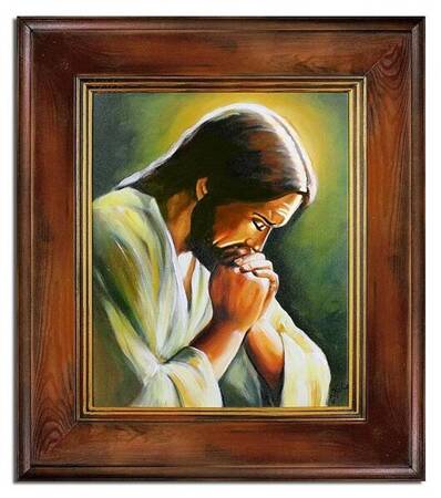 Chrystus - Jezus modlący się - 66x76 cm - G16568