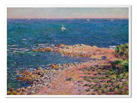 Claude Monet - Morze Śródziemne - 53x73 cm - G102432