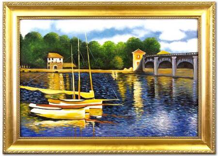 Claude Monet - Most w Argenteuil - 75x105 cm - G99290