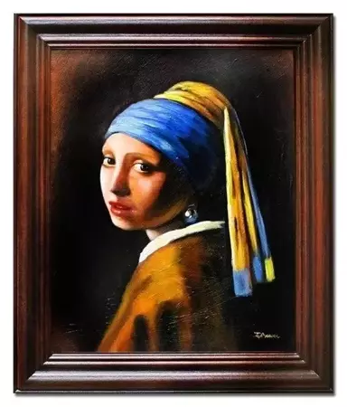 Dziewczyna z perłą - Jan Vermeer - 53x64 cm - G02819