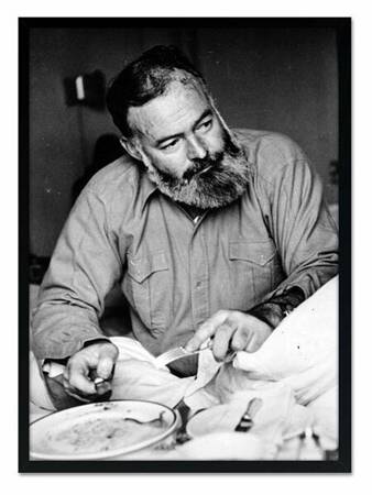 Ernest Hemingway - 43x53 cm - G100499