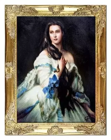 Franz Xaver Winterhalter - Madame de Rimsky Korsakov - 37x47 cm - G00064