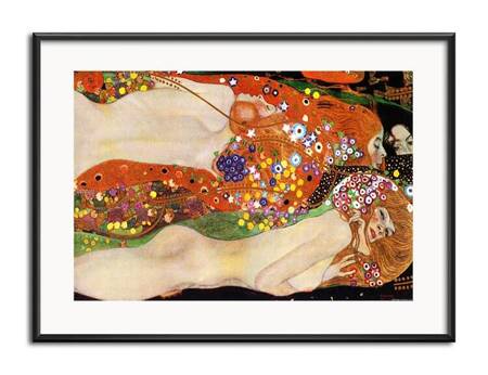 Gustav Klimt - Węże wodne - 31x41 cm - G102554
