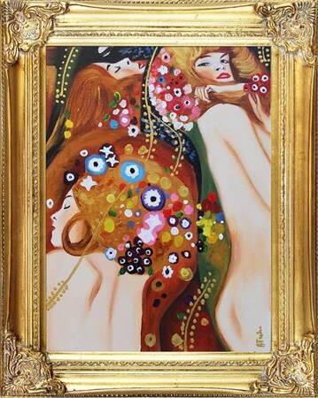 Gustav Klimt - Węże wodne I - 40x50 cm - G02060