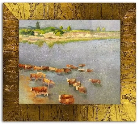 Impresjoniści - Ganges - 58x68 cm - G101196