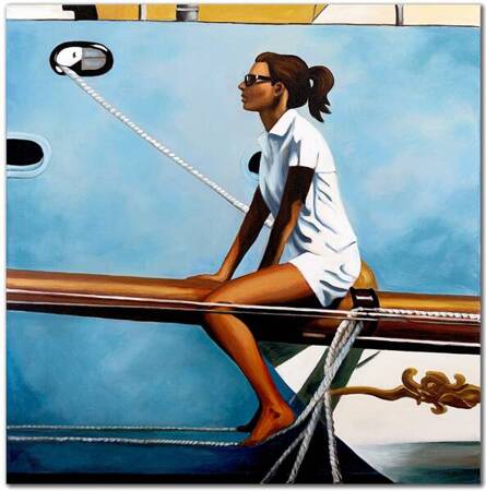 Jack Vettriano - Masthead 2 - 120x120 cm - G100798